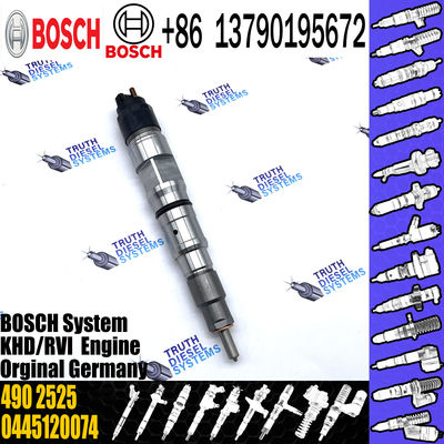 common rail injector 0445120252 5263315 for Cummins industrial engines diesel fuel injector 4981126 0445120252