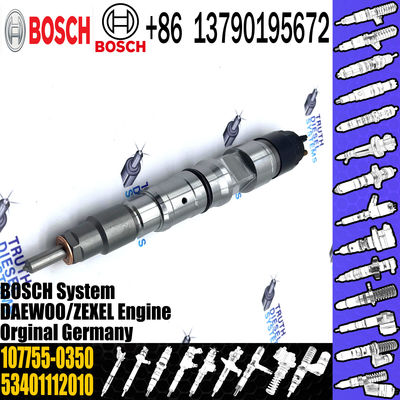 Diesel engine Fuel Injector parts Common Rail Injector 0445120040 for DAEWOO DOOSAN 107755-0350