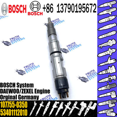 Diesel engine Fuel Injector parts Common Rail Injector 0445120040 for DAEWOO DOOSAN 107755-0350
