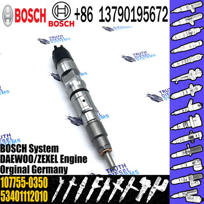 Diesel engine Fuel Injector parts Common Rail Injector 0445120040 for DAEWOO DOOSAN 107755-0350