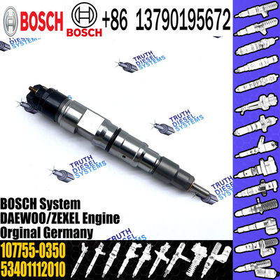 Diesel engine Fuel Injector parts Common Rail Injector 0445120040 for DAEWOO DOOSAN 107755-0350