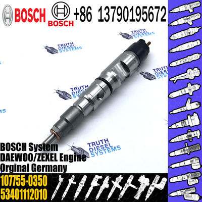 Diesel engine Fuel Injector parts Common Rail Injector 0445120040 for DAEWOO DOOSAN 107755-0350