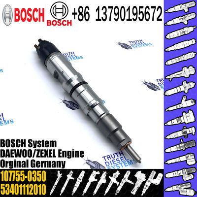 Diesel engine Fuel Injector parts Common Rail Injector 0445120040 for DAEWOO DOOSAN 107755-0350