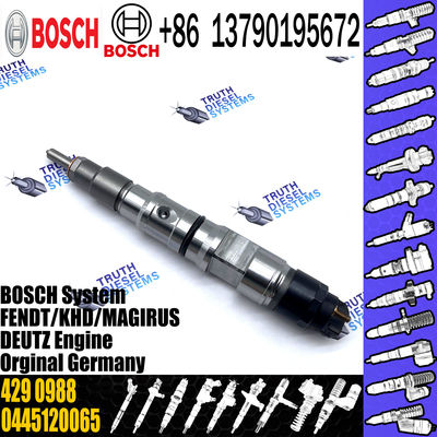 common rail injector 0445120252 5263315 for Cummins industrial engines diesel fuel injector 4981126 0445120252