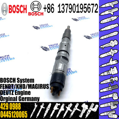 common rail injector 0445120252 5263315 for Cummins industrial engines diesel fuel injector 4981126 0445120252