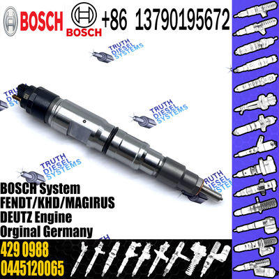 common rail injector 0445120252 5263315 for Cummins industrial engines diesel fuel injector 4981126 0445120252