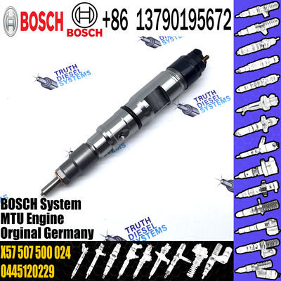 High Quality New Diesel Fuel Injector 0445120229 Common Rail Injector X57 507 500 024 For MTU