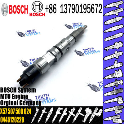 High Quality New Diesel Fuel Injector 0445120229 Common Rail Injector X57 507 500 024 For MTU