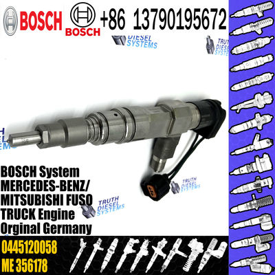 Common Rail Truck Fuel Diesel Injector ME356178 ME355793 0445120006 0445120058