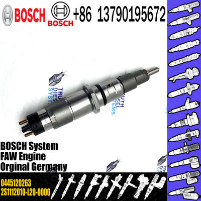 Common Rail Injector 0445120265 Diesel Fuel Engine Injector Assemblies 0445120262 0445120263