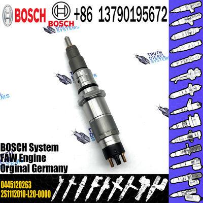 Common Rail Injector 0445120265 Diesel Fuel Engine Injector Assemblies 0445120262 0445120263