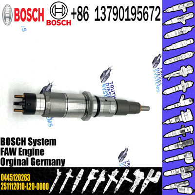 Common Rail Injector 0445120265 Diesel Fuel Engine Injector Assemblies 0445120262 0445120263