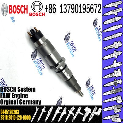Common Rail Injector 0445120265 Diesel Fuel Engine Injector Assemblies 0445120262 0445120263