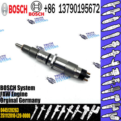 Common Rail Injector 0445120265 Diesel Fuel Engine Injector Assemblies 0445120262 0445120263