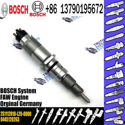 common rail injector 0445120252 5263315 for Cummins industrial engines diesel fuel injector 4981126 0445120252