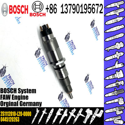 common rail injector 0445120252 5263315 for Cummins industrial engines diesel fuel injector 4981126 0445120252
