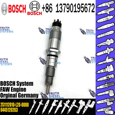 common rail injector 0445120252 5263315 for Cummins industrial engines diesel fuel injector 4981126 0445120252
