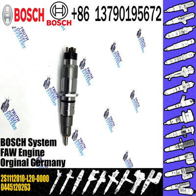 common rail injector 0445120252 5263315 for Cummins industrial engines diesel fuel injector 4981126 0445120252