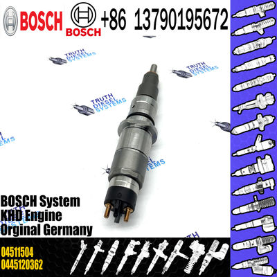 common rail injector 0445120252 5263315 for Cummins industrial engines diesel fuel injector 4981126 0445120252