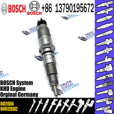 common rail injector 0445120252 5263315 for Cummins industrial engines diesel fuel injector 4981126 0445120252