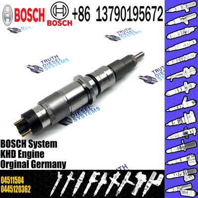 common rail injector 0445120252 5263315 for Cummins industrial engines diesel fuel injector 4981126 0445120252