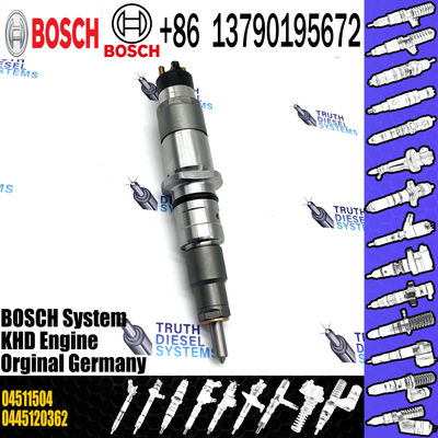 common rail injector 0445120252 5263315 for Cummins industrial engines diesel fuel injector 4981126 0445120252