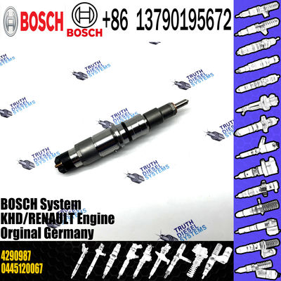 Diesel Common Rail Fuel Injector 0 445 120 067 0986435549 fuel injector 4290987