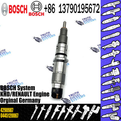 Diesel Common Rail Fuel Injector 0 445 120 067 0986435549 fuel injector 4290987