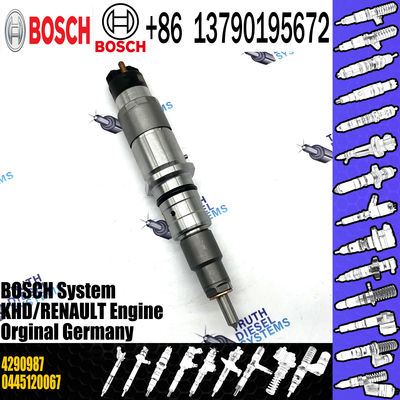 Diesel Common Rail Fuel Injector 0 445 120 067 0986435549 fuel injector 4290987
