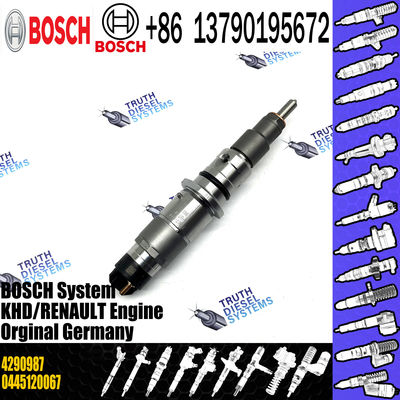 Diesel Common Rail Fuel Injector 0 445 120 067 0986435549 fuel injector 4290987