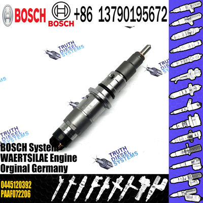 Diesel fuel nozzle assembly common rail injector 0445120392 for diesel engine pump