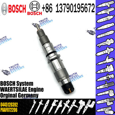 Diesel fuel nozzle assembly common rail injector 0445120392 for diesel engine pump