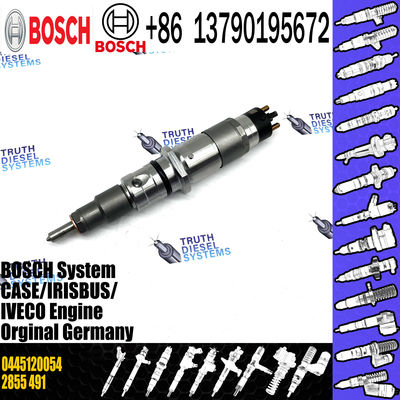 Diesel Common Rail Injector 0445120054 Nozzle DLLA143P1536 Valve F00RJ01278 for Iveco