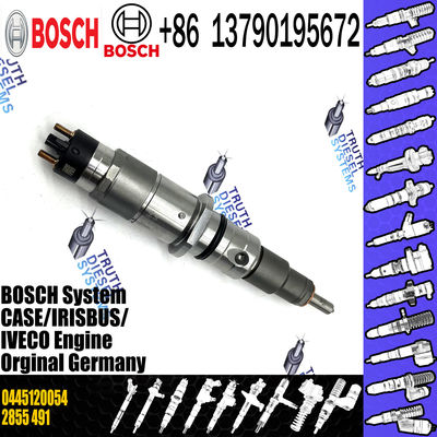 Diesel Common Rail Injector 0445120054 Nozzle DLLA143P1536 Valve F00RJ01278 for Iveco