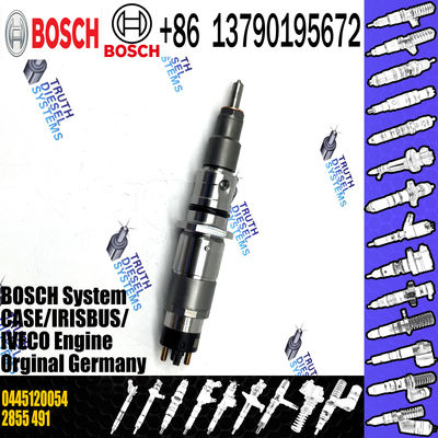 Diesel Common Rail Injector 0445120054 Nozzle DLLA143P1536 Valve F00RJ01278 for Iveco