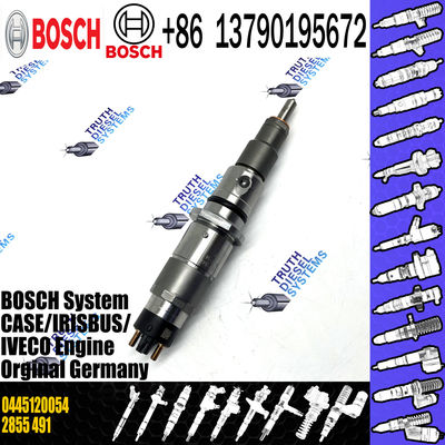 Diesel Common Rail Injector 0445120054 Nozzle DLLA143P1536 Valve F00RJ01278 for Iveco