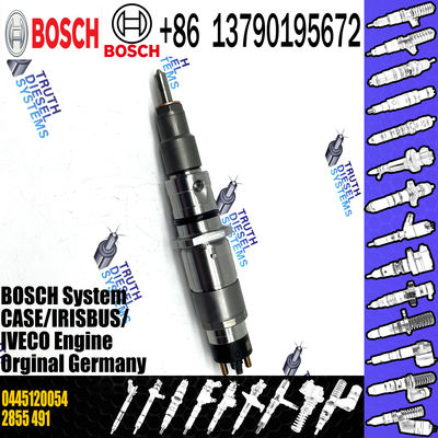 Diesel Common Rail Injector 0445120054 Nozzle DLLA143P1536 Valve F00RJ01278 for Iveco