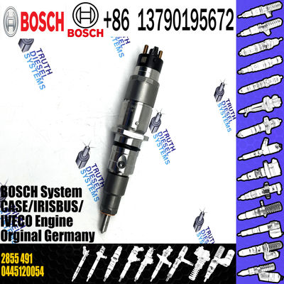 High Quality New Common Rail Diesel Fuel Injector 0445120054 0 445 120 054 For CASE/IRISBUS/IVECO 2855 491