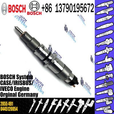 High Quality New Common Rail Diesel Fuel Injector 0445120054 0 445 120 054 For CASE/IRISBUS/IVECO 2855 491