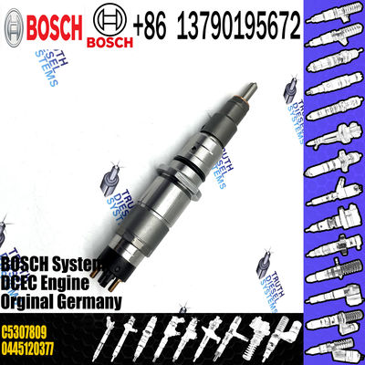Original New Injector 0445120377 C5307809 Common Rail Fuel Diesel Injector For Cummins