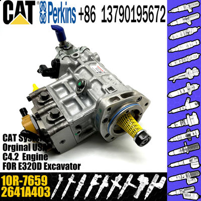 High quality Excavator E312D E315D Diesel Pump 2641A403 2641A405 10R-7659 C4.2 C4.4 Fuel Injection Pump 324-0532 295-912