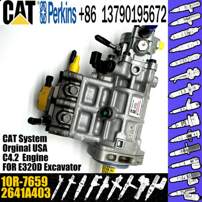 High quality Excavator E312D E315D Diesel Pump 2641A403 2641A405 10R-7659 C4.2 C4.4 Fuel Injection Pump 324-0532 295-912