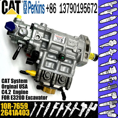 High quality Excavator E312D E315D Diesel Pump 2641A403 2641A405 10R-7659 C4.2 C4.4 Fuel Injection Pump 324-0532 295-912