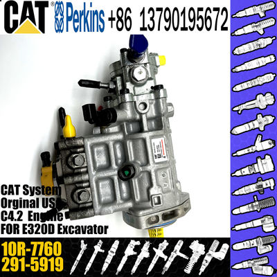 New Diesel Fuel Injector pump 291-5919 2915919 10R-7760 For Caterpillar CAT320D C4.2