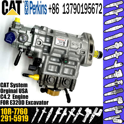 New Diesel Fuel Injector pump 291-5919 2915919 10R-7760 For Caterpillar CAT320D C4.2