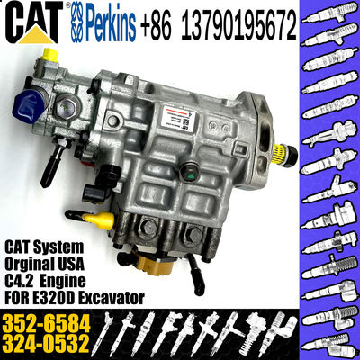 C4.4/C6.6 Common Rail Fuel Pump 324-0532 352-6584 With Genuine Packing