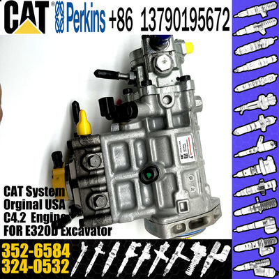 C4.4/C6.6 Common Rail Fuel Pump 324-0532 352-6584 With Genuine Packing