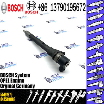 Common Rail Fuel Injector 0445110183 FOR Bosch OPEL FIAT VAUXHALL 0986435102 55197124 55197875