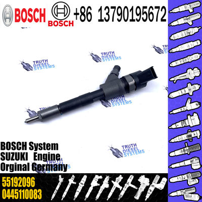 Diesel Common Rail 0445110083 0986435078 Fuel Injector OE 55184536 55192096 55192495 China made New High Quality