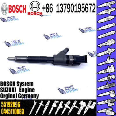 Diesel Common Rail 0445110083 0986435078 Fuel Injector OE 55184536 55192096 55192495 China made New High Quality
